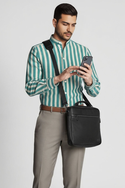 AQUA LINE BUSINESS SHIRT