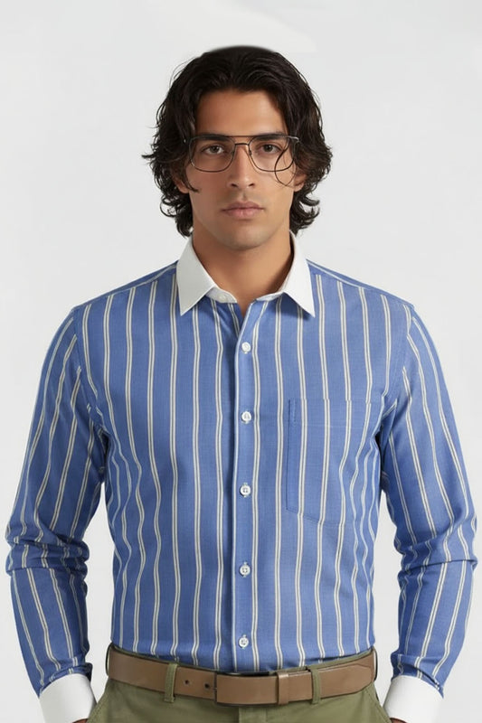 AZURE LINE CLASSIC DRESS SHIRT