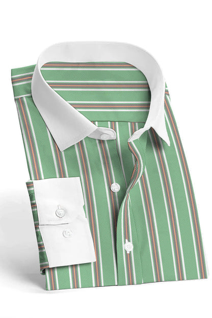 PARAKEET OXFORD MEN'S STRIPE SHIRT