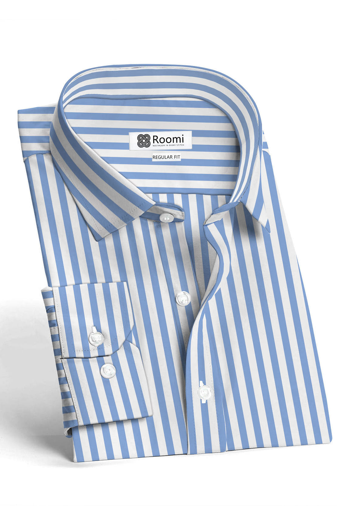 CLASSIC AZURE STRIPES MEN'S SHIRT