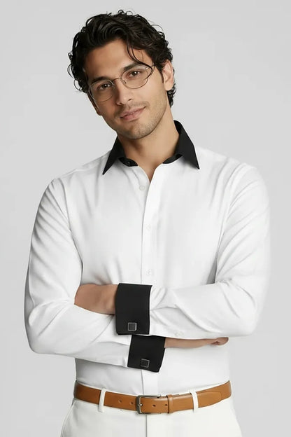 EXECUTIVE WHITE STRETCH WINCHESTER SHIRT