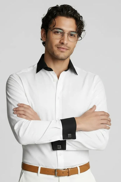EXECUTIVE WHITE STRETCH WINCHESTER SHIRT
