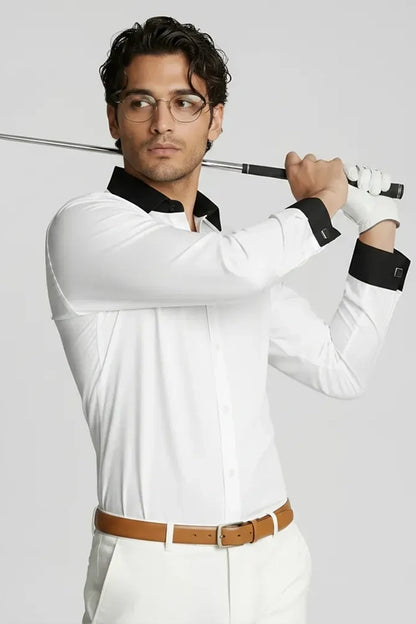 EXECUTIVE WHITE STRETCH WINCHESTER SHIRT