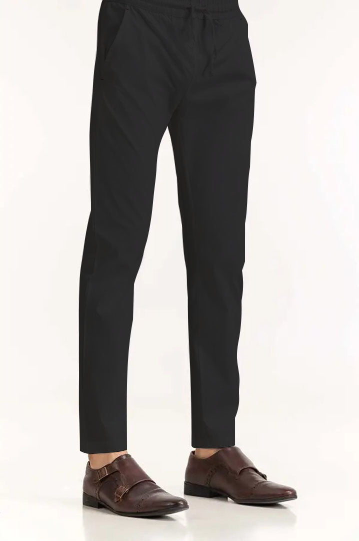 BLACK BASIC TROUSER