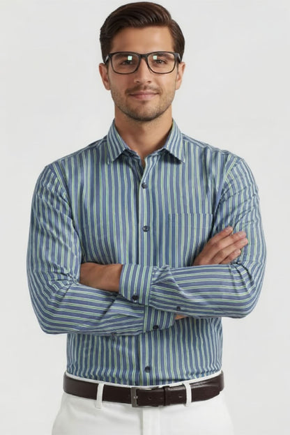 BREEZE STRIPE BUSINESS SHIRT