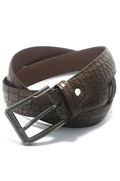 B361- RUGGED ELEGANCE TEXTURE BELT