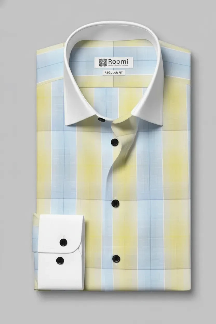 CITRUS BREEZE PLAID SHIRT