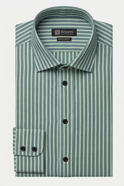 CLARY SAGE SHADOW STRIPES SHIRT
