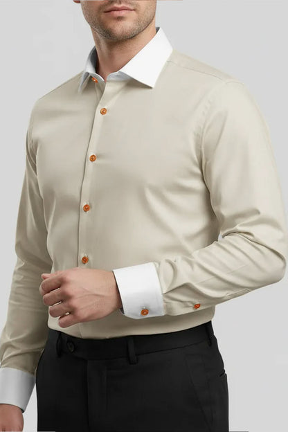 CLASSIC MERINO STRETCH SOLID SHIRT