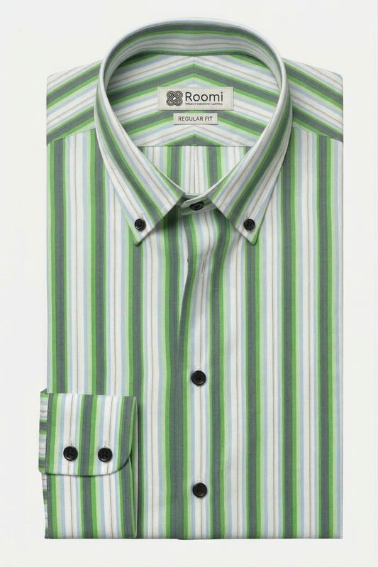 CLASSIC SPECTRUM STRIPE SHIRT