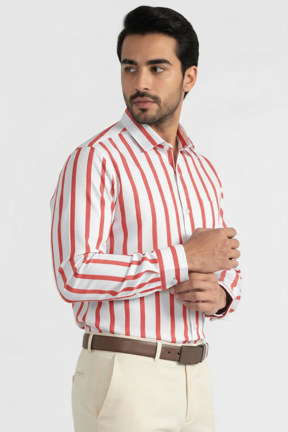 CRIMSON BEAM DRESS SHIRT