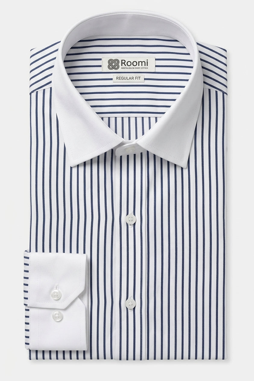 DAPPER NAVY EXECUTIVE SHIRT