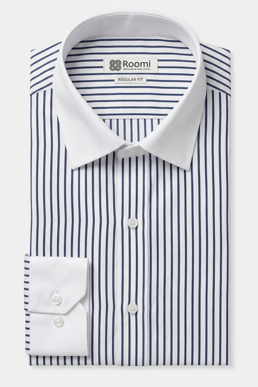 DAPPER NAVY EXECUTIVE SHIRT