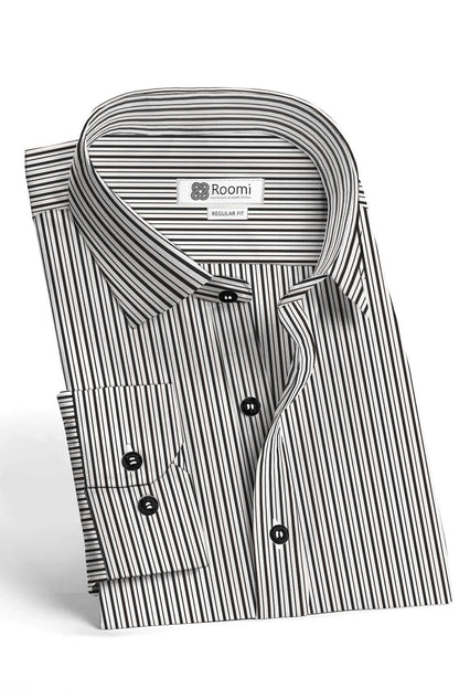 ITALIAN DRESS STRIPES SHIRT