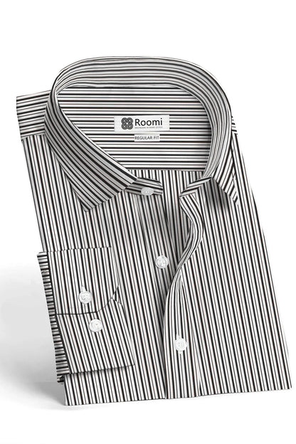 CLASSIC ITALIAN DRESS STRIPES SHIRT