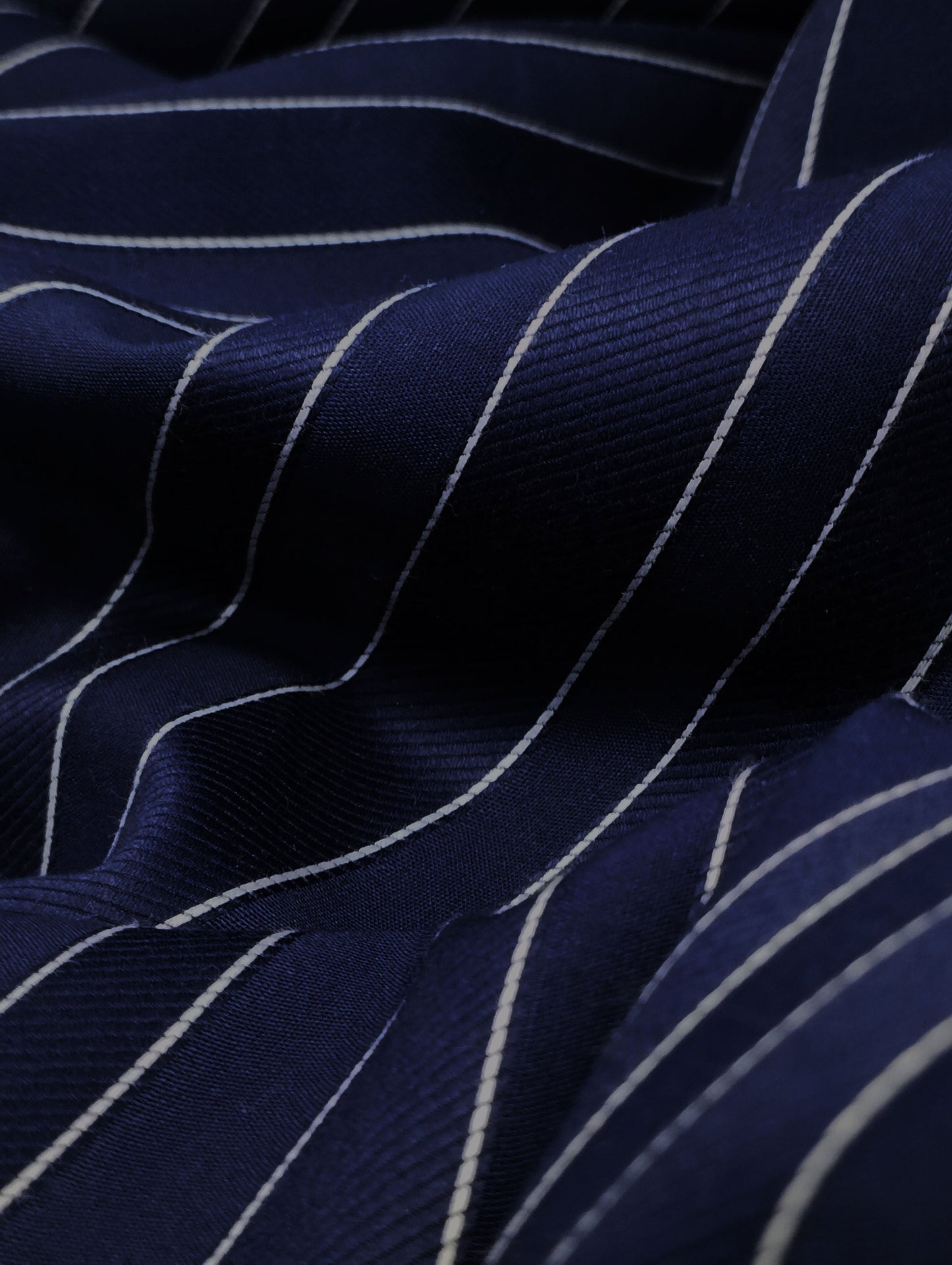 SHADOW NAVY BLUE STRIPES SHIRT