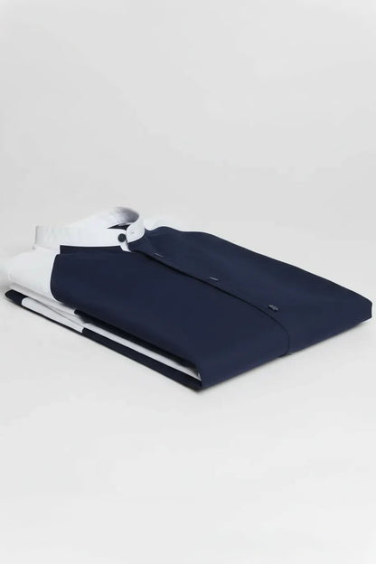 ECLIPSE NAVY SLEEVE SHIRT