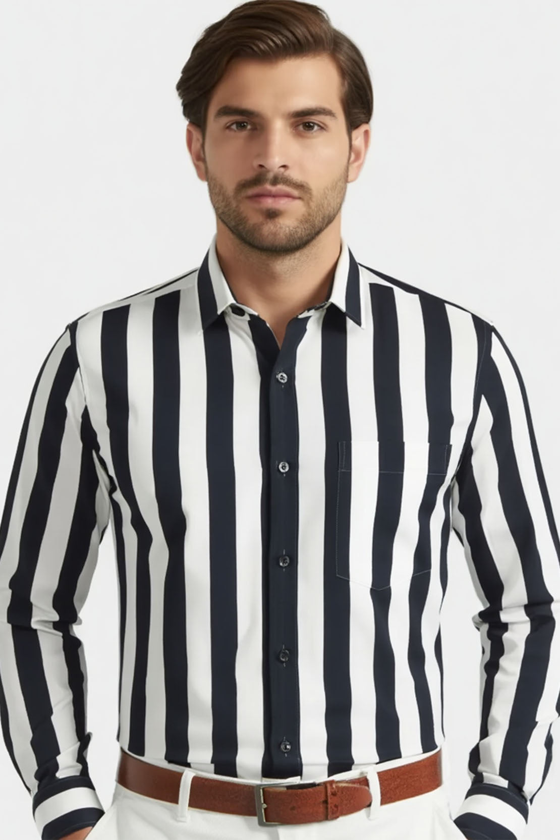 ELITE BOLD STRIPE CORPORATE SHIRT