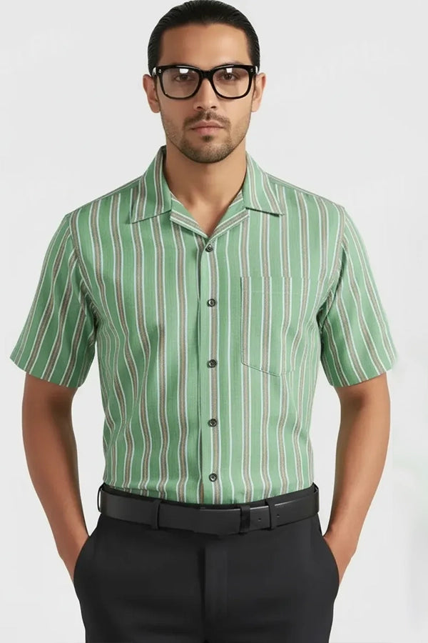 EMERALD CUBAN SHIRT