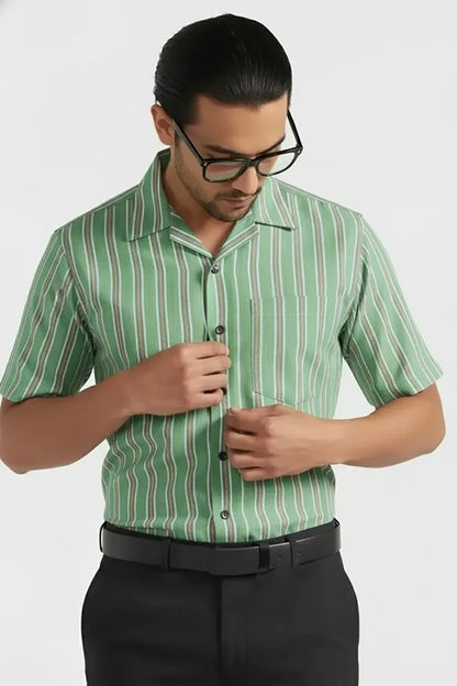 EMERALD CUBAN SHIRT
