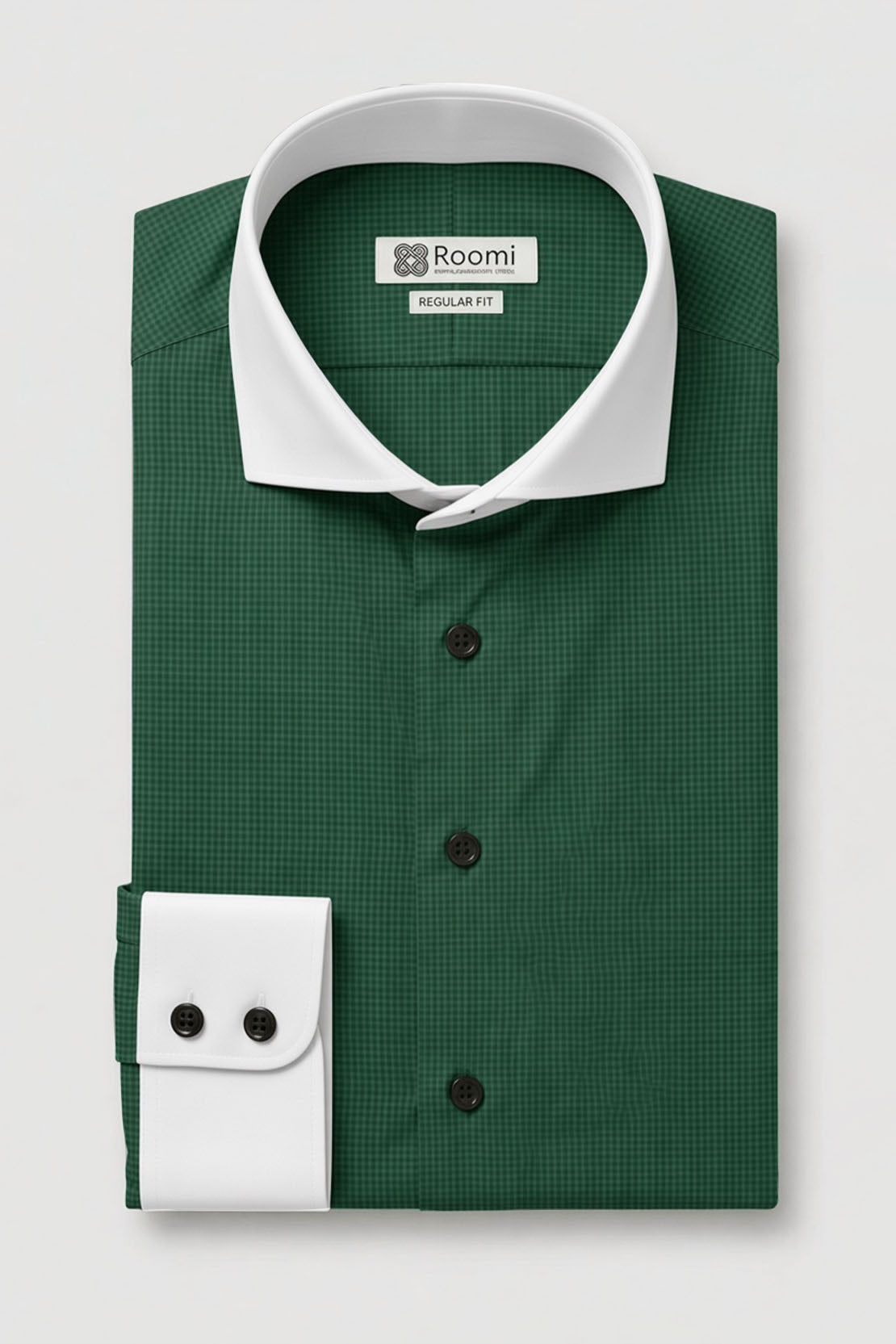 EMERALD GREEN MICRO SHIRT