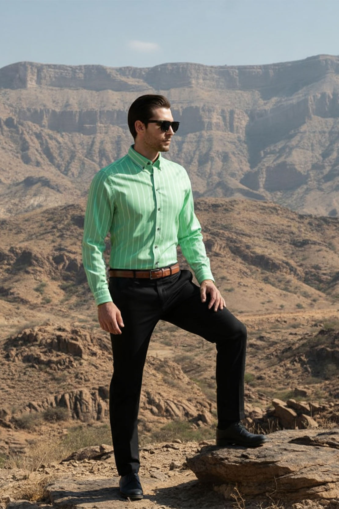EMERALD LINE FORMAL SHIRT