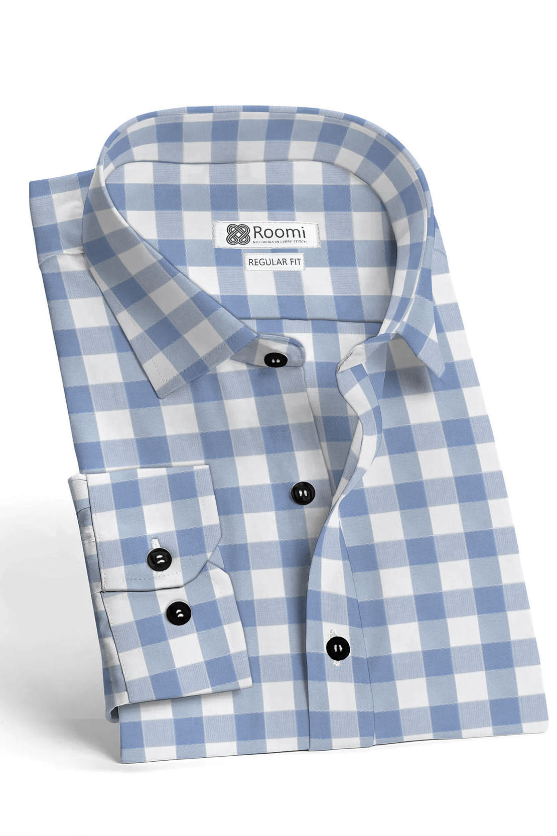 TUFTS GINGHAM MEN'S SHIRT