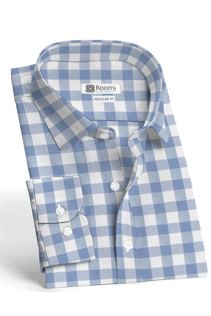 TUFTS GINGHAM CHECK MEN'S SHIRT