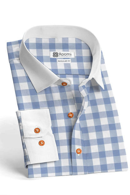 TUFTS CLASSIC GINGHAM MENS'S SHIRT