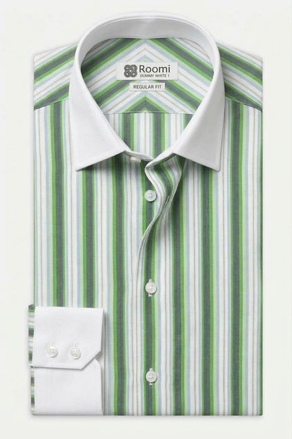 LIME FUSION FORMAL SHIRT