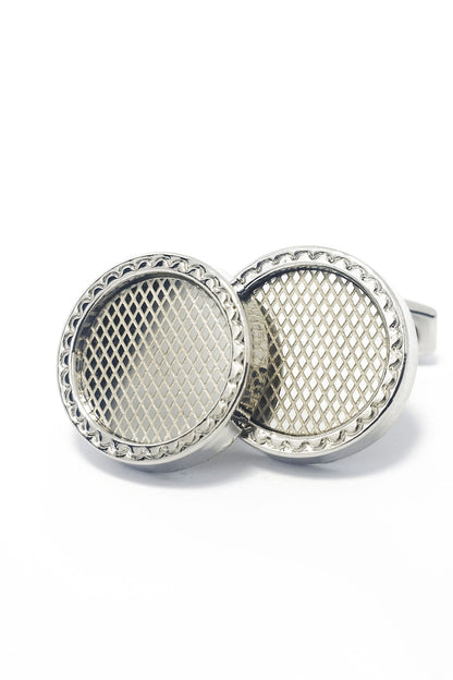 ABSTRACT MIRROR CUFFLINK