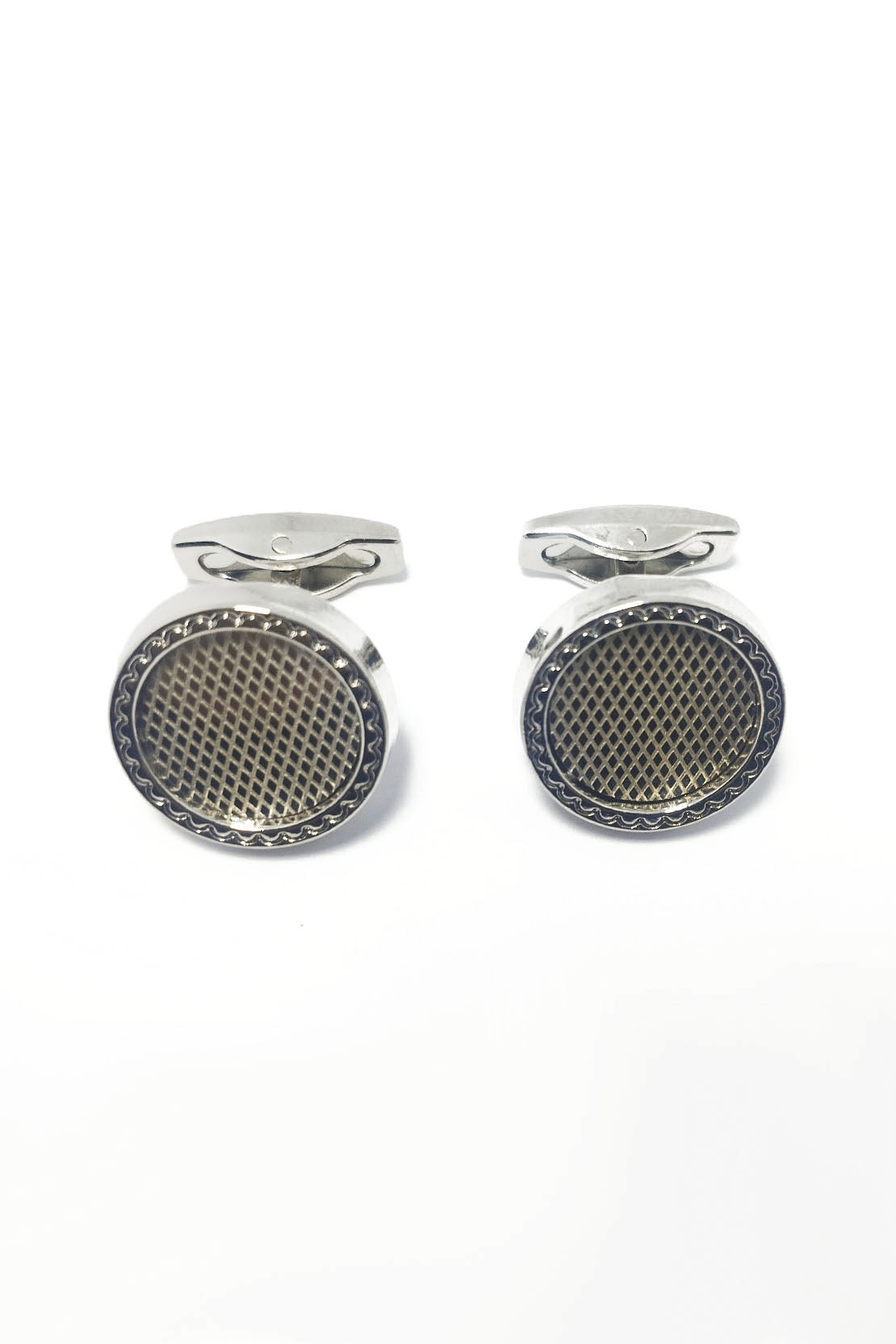 ABSTRACT MIRROR CUFFLINK