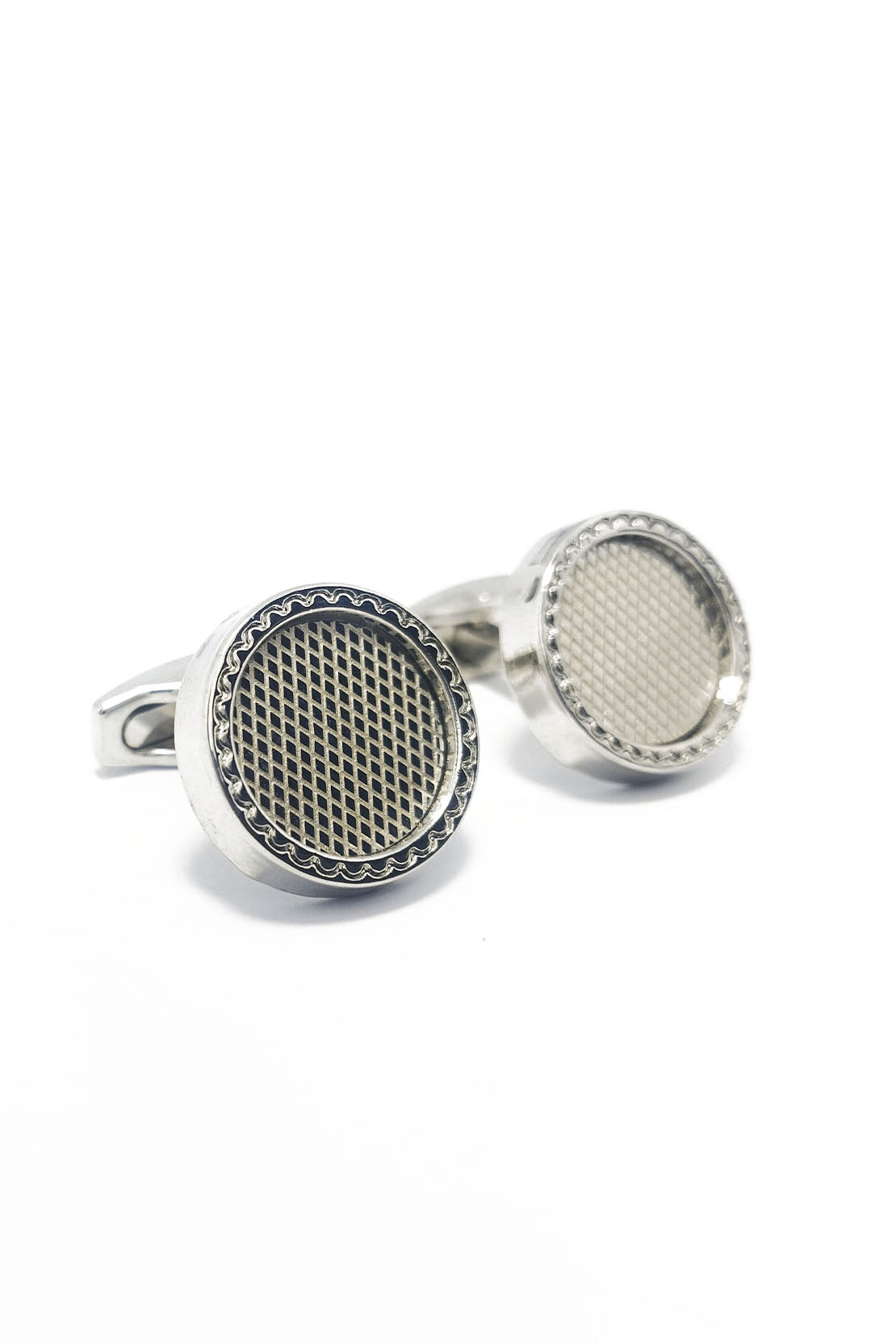 ABSTRACT MIRROR CUFFLINK