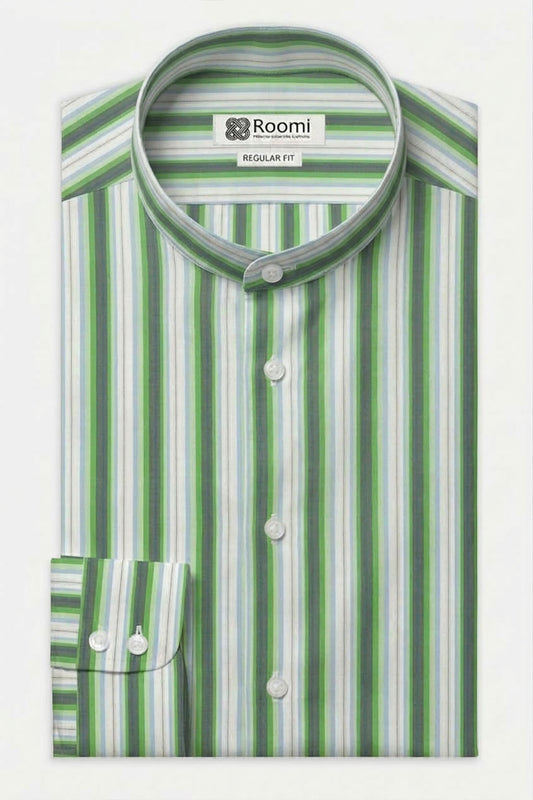 JADE STREAM STRIPED SHIRT