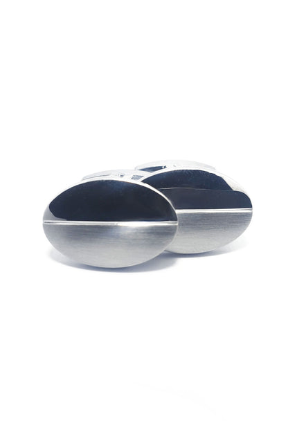 MODERN OVAL CUFFLINKS