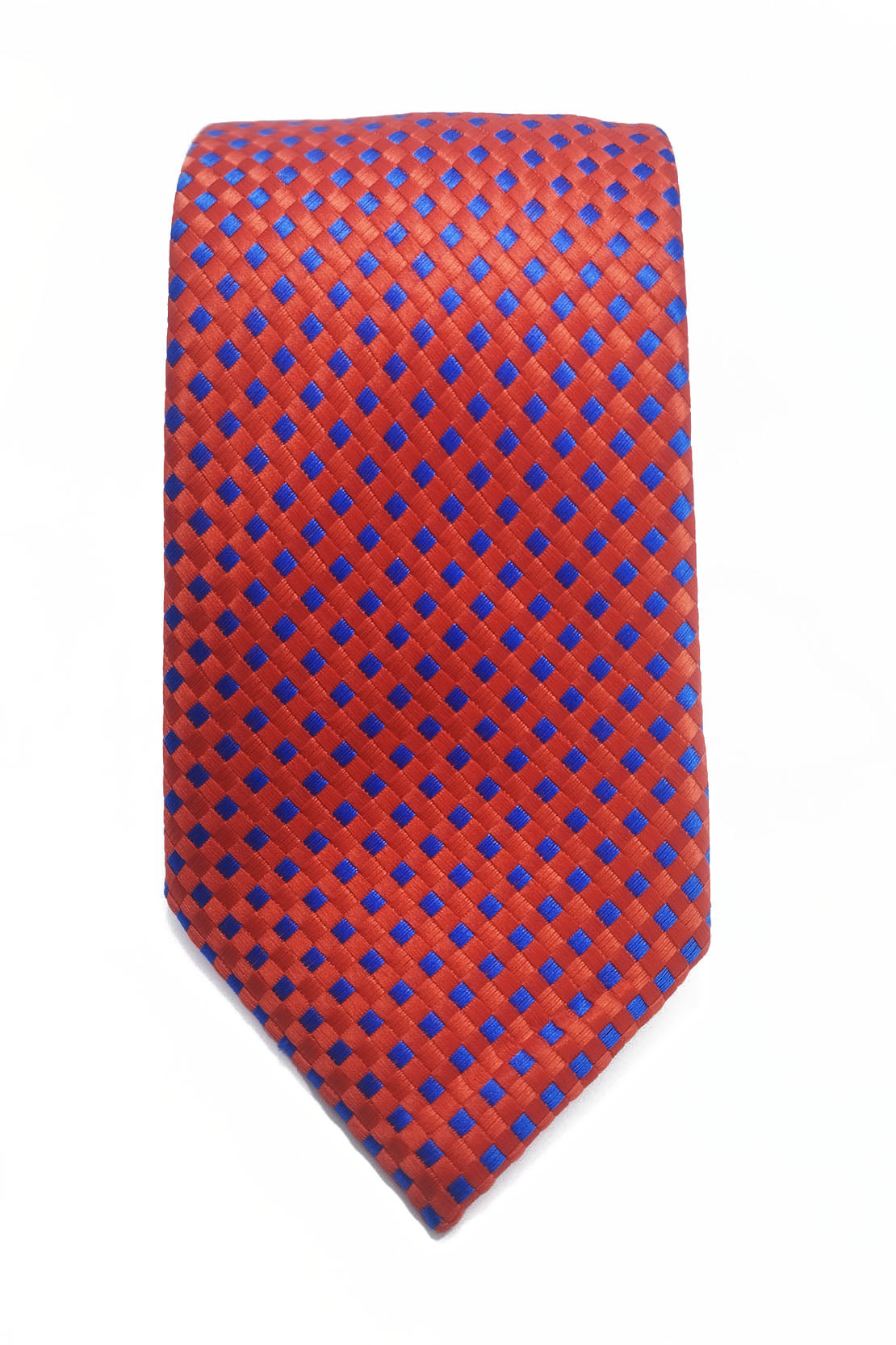 GEOMETRIC CRIMSON TIE