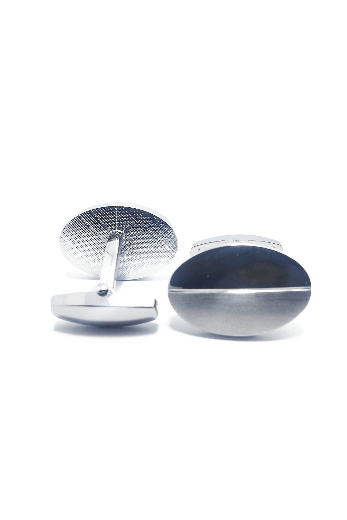 MODERN OVAL CUFFLINKS