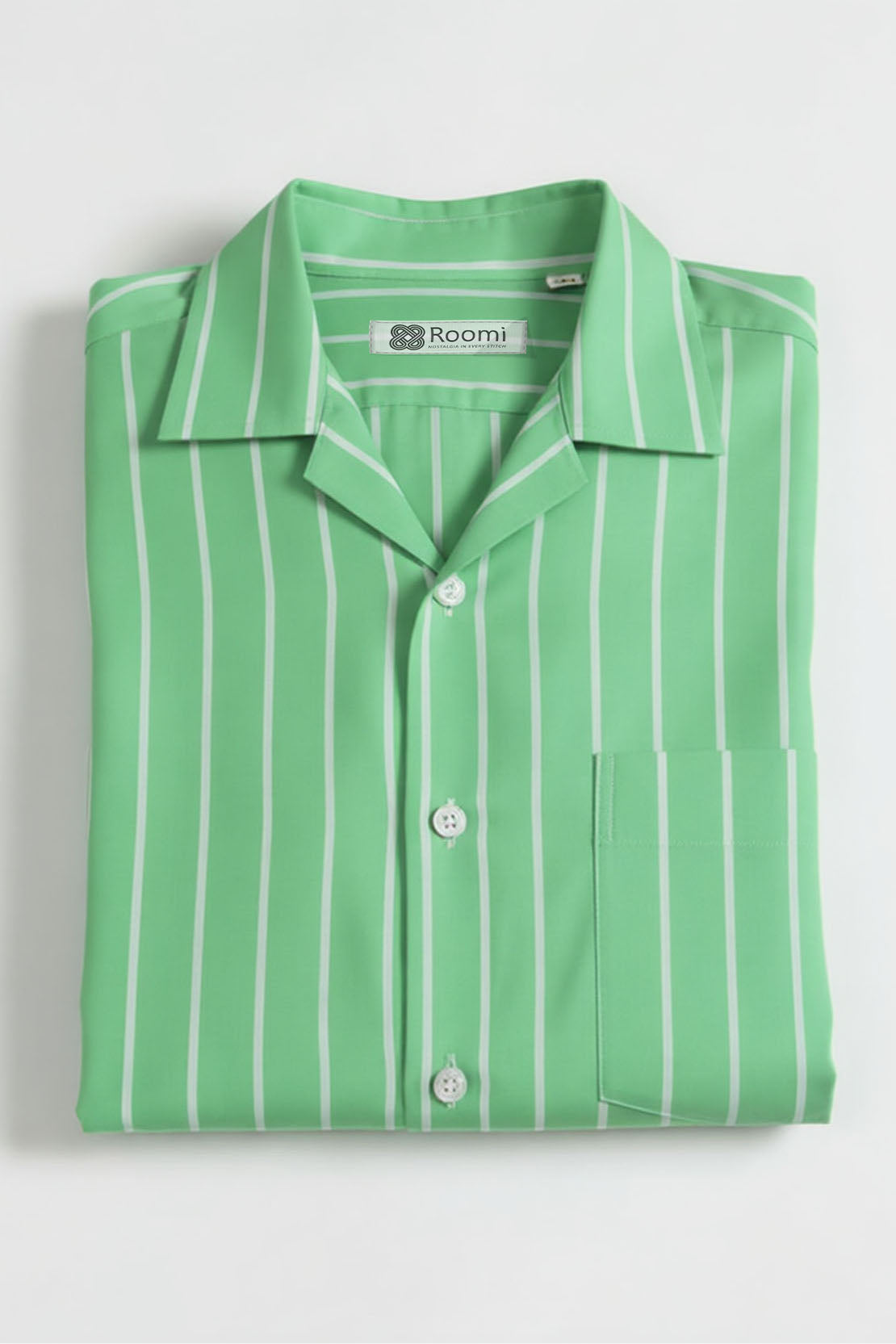VERDANT STRIPE FORMAL WEAR SHIRT