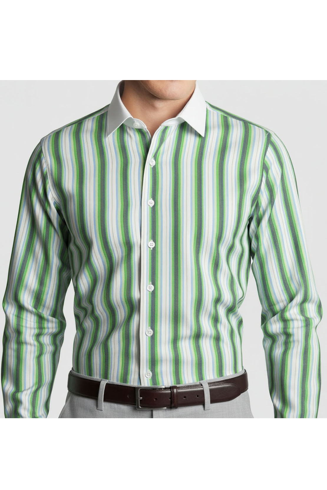 LIME FUSION FORMAL SHIRT