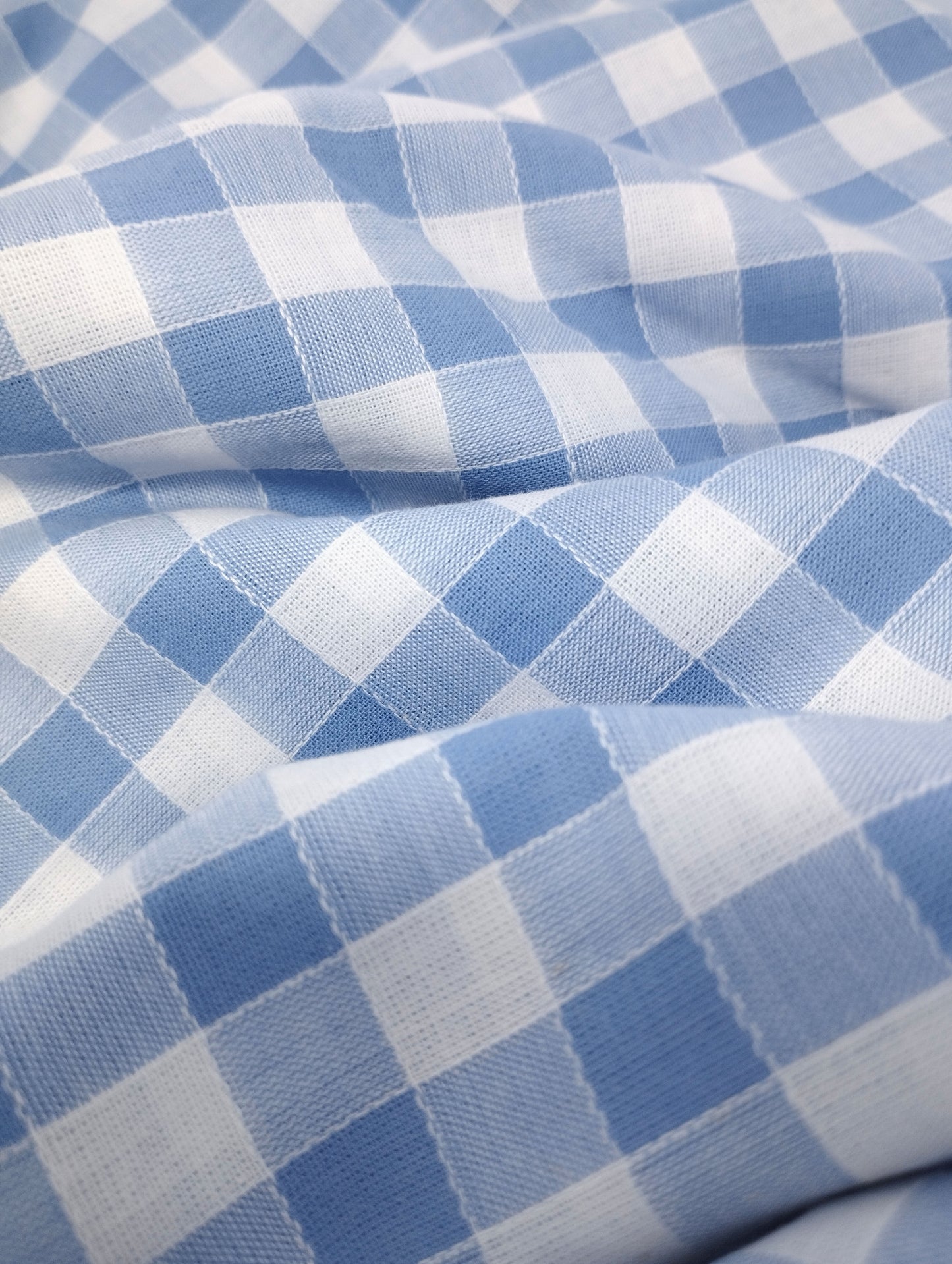 AZURE GINGHAM TEXTURE