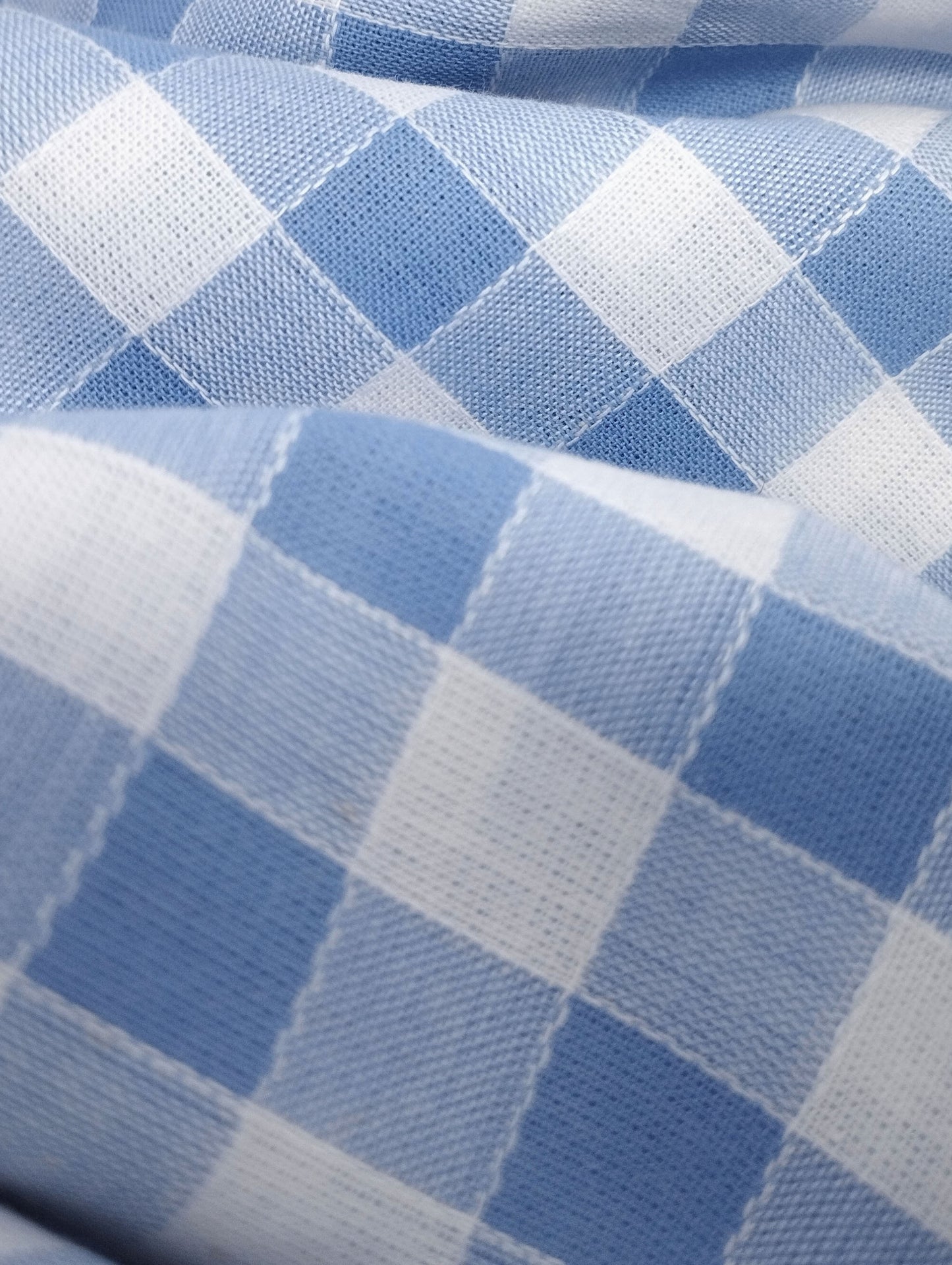 AZURE GINGHAM TEXTURE