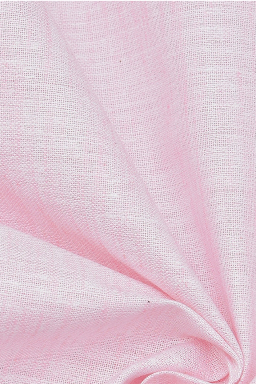PINK SLUB LINEN SHIRT