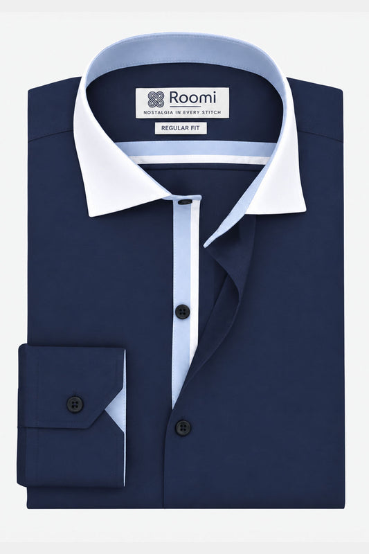 NAVY CELESTE SHIRT