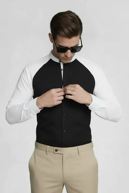 NOIR AVANT CONTRAST SHIRT