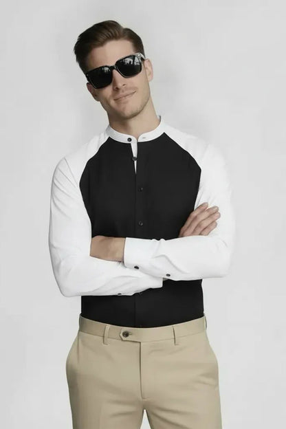 NOIR AVANT CONTRAST SHIRT