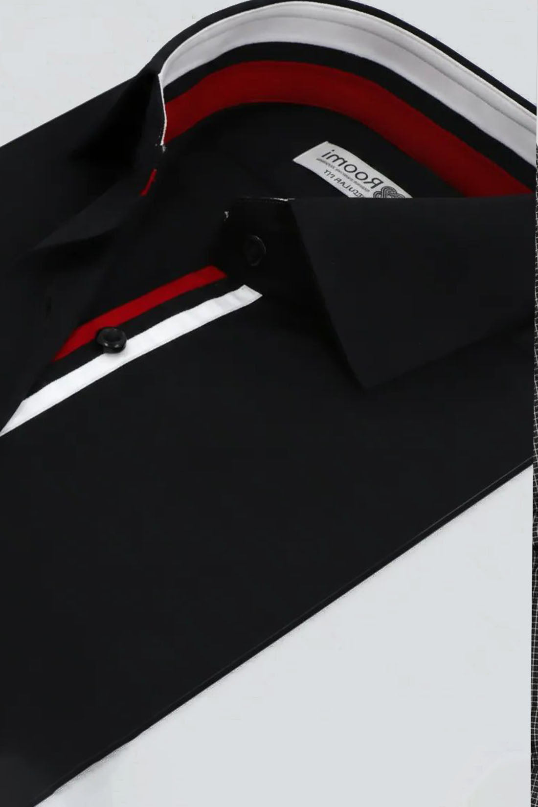 NOIR SIGNATURE STRIPE SHIRT