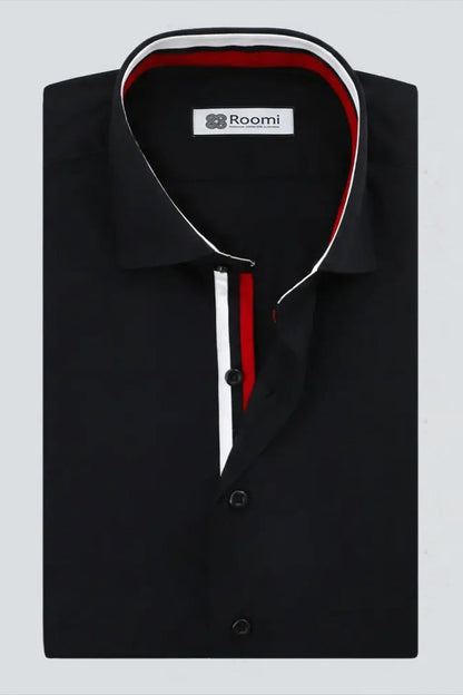 NOIR SIGNATURE STRIPE SHIRT