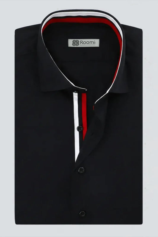 NOIR SIGNATURE STRIPE SHIRT