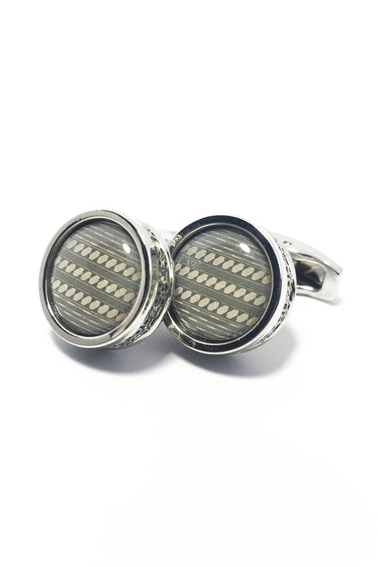 ABSTRACT GEOMETRIC CUFFLINKS