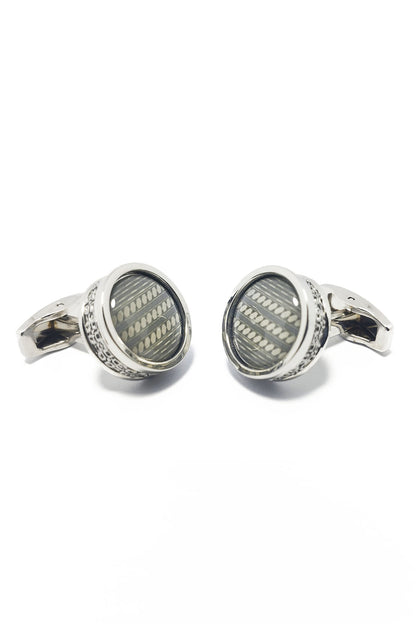 ABSTRACT GEOMETRIC CUFFLINKS